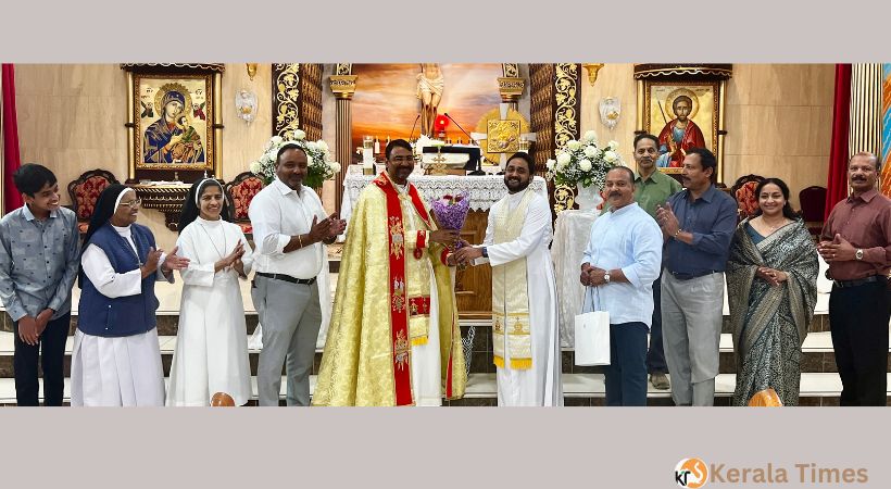 ചിക്കാഗോ സെന്റ് മേരീസ് ക്നാനായ ദൈവാലയത്തിൽ റവ. ഫാ. ജോഷി വലിയവീട്ടിലിന് യാത്രയപ്പ് നൽകി