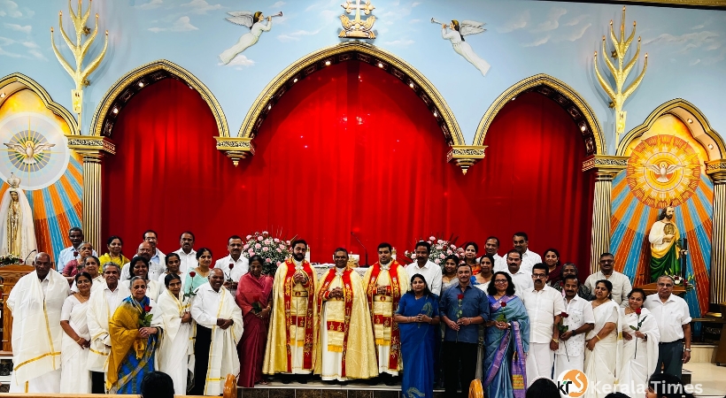 ചിക്കാഗോ സെന്റ് മേരീസ് ക്നാനായ ദൈവാലയത്തിൽ ഇടവകദിനം ആഘോഷിച്ചു.