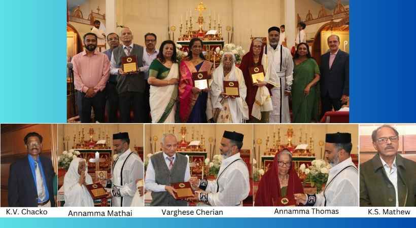 ചെറി ലെയിന്‍ സെന്റ്‌ ഗ്രീഗോറിയോസ്‌ ദേവാലയത്തില്‍ ശതാഭിഷിക്തരായ മുതിര്‍ന്ന വിശ്വാസികളെ ആദരിച്ചു