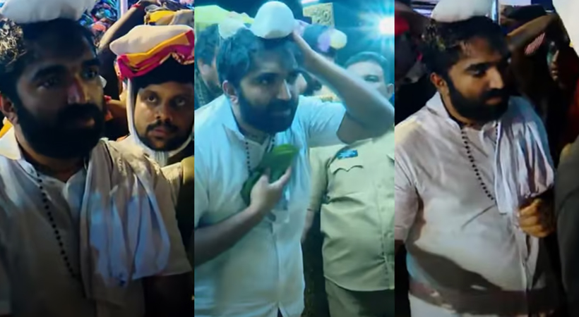 ശബരിമലയിൽ അയ്യപ്പ ദർശനം: ഭക്തർക്കൊപ്പം ചാണ്ടി ഉമ്മൻ എം.എൽ.എ