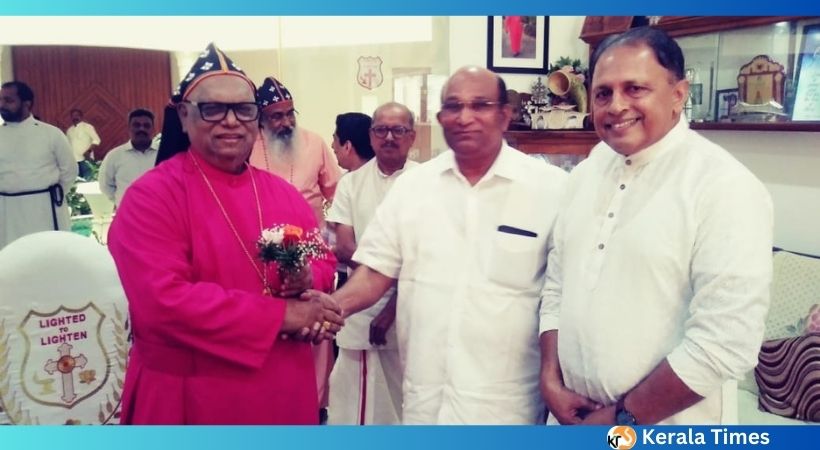 മാർത്തോമ്മാ മെത്രാപ്പോലീത്താ 77 ന്‍റെ നിറവിൽ. ആശംസകൾ നേർന്ന് ഹിന്ദുമത മഹാമണ്ഡലം പ്രസിഡന്റ്