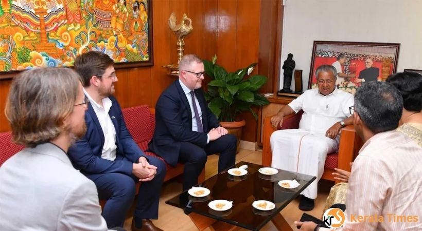 യുകെയിൽ ആരോഗ്യ മേഖലയിൽ കൂടുതൽ അവസരങ്ങൾ: മുഖ്യമന്ത്രി പിണറായി വിജയനുമായി വെയിൽസ് ഹെൽത്ത്, സോഷ്യൽ കെയർ സെക്രട്ടറിയുടെ കൂടിക്കാഴ്ച