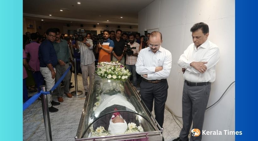 ഡോ. ജോർജ് പി. എബ്രഹാമിന് കണ്ണീർ പൂക്കൾ