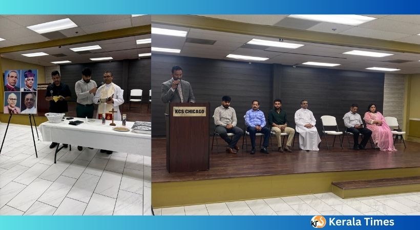കെ.സി.എസ് ഷിക്കാഗോ ക്നായി തൊമ്മന്റെയുംബിഷപ്പുമാരുടെയും ഓർമ്മ ദിനം ആചരിച്ചു!!
