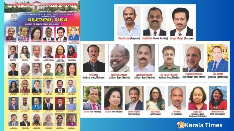 കോതമംഗലം മാർ അത്തനേഷ്യസ് കോളേജ്  ഓഫ് ആർട്സ് & സയൻസ് യു. എസ്. എ. ആലുമ്നി  (MAC USA Alumni) യുടെ ഭാരവാഹികളെ തെരെഞ്ഞെടുത്തു   
