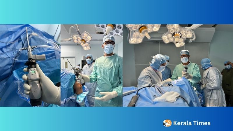 ഇന്ത്യയിലെ ആദ്യത്തെ വയർലെസ് ആർത്രോസ്കോപ്പി നടത്തി വിപിഎസ് ലേക്‌ഷോർ