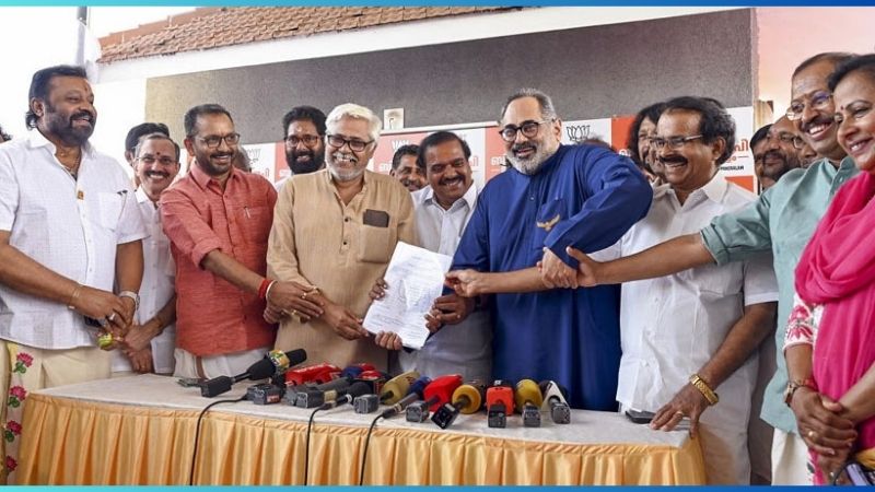 ബി.ജെ.പി സംസ്ഥാന അധ്യക്ഷനായി രാജീവ് ചന്ദ്രശേഖർ