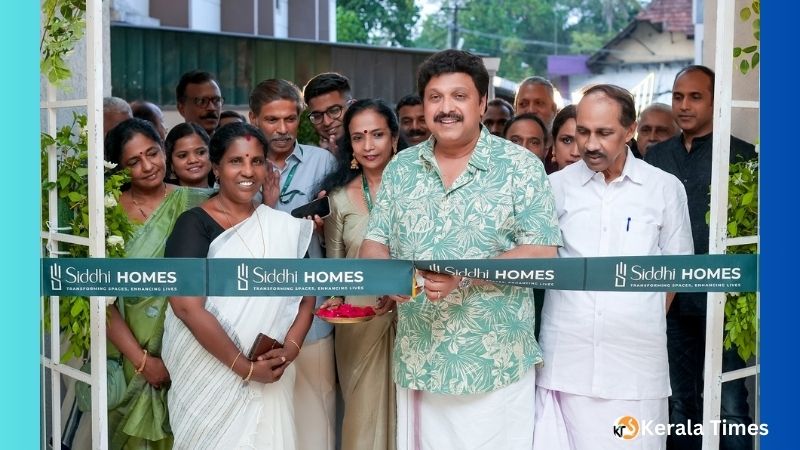 സിദ്ധി ഹോംസിന്റെ 15-ാമത് ഭവന പദ്ധതി ഉദ്ഘാടനം ചെയ്തു