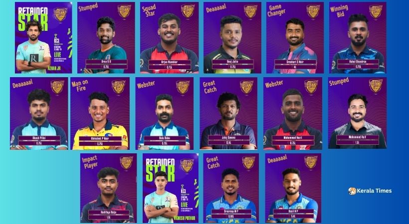 കേരള ക്രിക്കറ്റ്‌ ലീഗ് സീസൺ 2 താരലേലം; ജലജ് സക്സേനയെ സ്വന്തമാക്കി ആലപ്പി റിപ്പിൾസ്