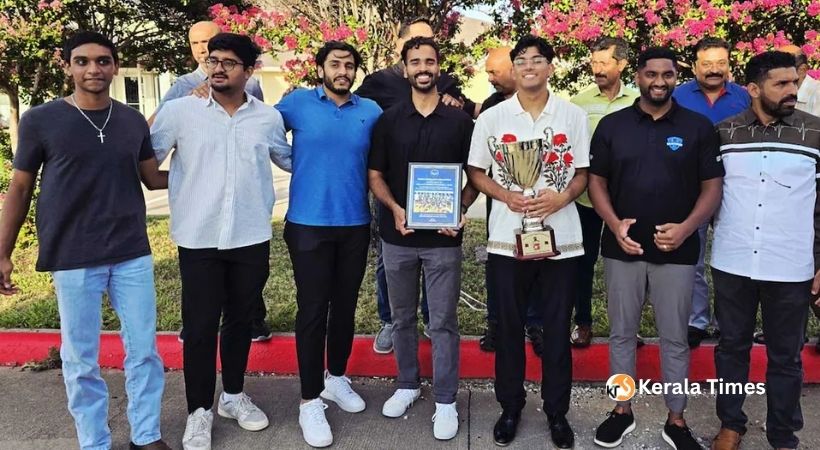 ജിമ്മി ജോർജ് വോളിബോൾ വിജയത്തിന് ആഘോഷത്തിളക്കം: ഡാലസ് സ്ട്രൈക്കേഴ്സിനെ അസോസിയേഷൻ ആദരിച്ചു