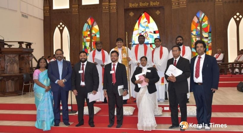 നോർത്ത് അമേരിക്ക സിഎസ്ഐ സഭ കൗൺസിൽ തിരെഞ്ഞെടുത്ത നാലു സുവിശേഷകരുടെ സമർപ്പണ ശുശ്രുഷ നിർവഹിച്ചു