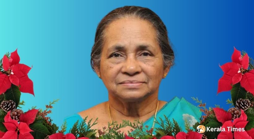 വാകത്താനം പുത്തൻപുരയ്ക്കൽ ശോശാമ്മ വർഗീസ് (കുഞ്ഞുമോൾ – 88) അന്തരിച്ചു