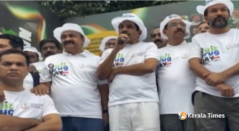 ലഹരി വിരുദ്ധ വാക്കത്തോണിന്റെ സംസ്ഥാനതല ഉദ്ഘാടനം കൊച്ചിയിൽ