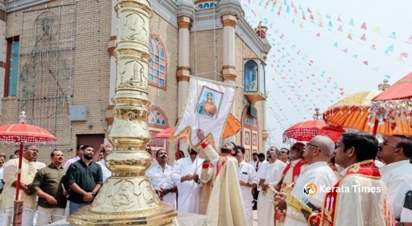 ചിക്കാഗോ സെന്റ് മേരീസ് ക്നാനായ കത്തോലിക്കാ ഇടവകയിലെ ദർശന തിരുനാളിന് ഭക്തിനിർഭരമായ തുടക്കം.
