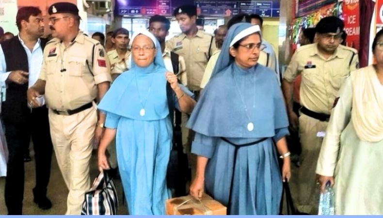 കന്യാസ്രീകളുടെ അറസ്റ്റിൽ ഐഒസി പെൻസിൽവാനിയ ചാപ്റ്റർ പ്രെതിഷേധം രേഖപ്പെടുത്തി.
