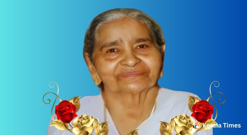 കേരള സെൻറർ പ്രസിഡന്റ് അലക്സ് എസ്തപ്പാന്റെ മാതാവ് മേരി എസ്തപ്പാൻ അന്തരിച്ചു
