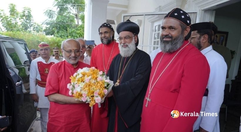 നിയുക്ത ഉപരാഷ്ട്രപതി ബഹു. സി.പി രാധാകൃഷ്ണന് ശ്രേഷ്ഠ കാതോലിക്ക ബാവ ആശംസകൾ നേർന്നു.