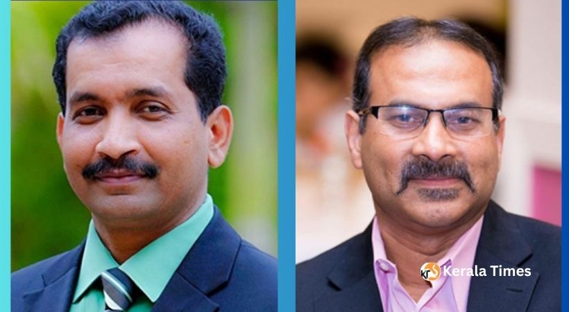 പ്രസ്  ക്ളബ് സമ്മേളനത്തിന്റെ വിജയശില്പികൾ- സുനിൽ ട്രൈസ്റ്റാറും ഷിജോ പൗലോസും