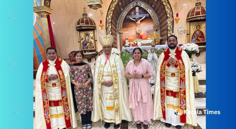 ചിക്കാഗോ സെന്റ് മേരീസ് ക്നാനായ  കത്തോലിക്കാ ഇടവകയിൽ   ജപമാലമാസത്തിന്റെ സമാപനം  ഭക്തിനിർഭരമായി