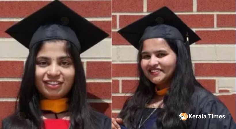 അമേരിക്കയിൽ വാഹനാപകടം: പഠനത്തിനായി പോയ രണ്ട് ഇന്ത്യൻ യുവതികൾക്ക് ദാരുണാന്ത്യം.
