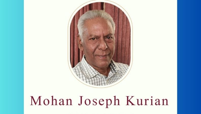 മോഹൻ ജോസഫ് കുര്യന്റെ നിര്യാണത്തിൽ ഇന്റർനാഷണൽ പ്രയർ ലൈൻ അനുശോചിച്ചു.