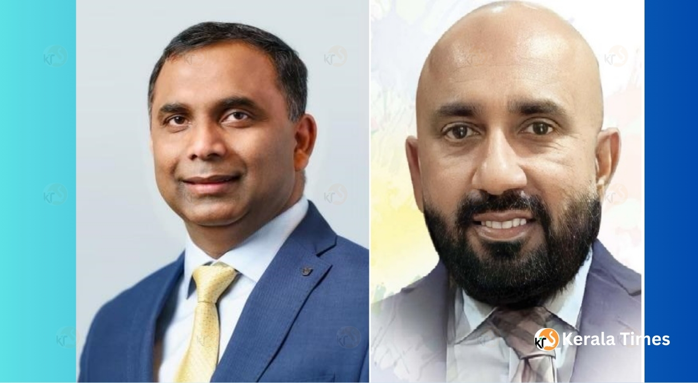 ഫൊക്കാന പ്രസിഡന്റ് സജിമോൻ ആന്റണിയും സെക്രട്ടറി ശ്രീകുമാർ ഉണ്ണിത്താനും ലോക കേരളാ സഭ പ്രതിനിധികൾ.