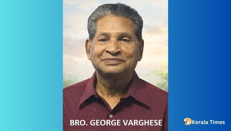 ഡാളസ്സിൽ അന്തരിച്ച ബ്രദർ ജോർജ്ജ് വർഗീസിന്റെ സംസ്കാര ശുശ്രൂഷാ ജനു:10, ശനിയാഴ്ച.