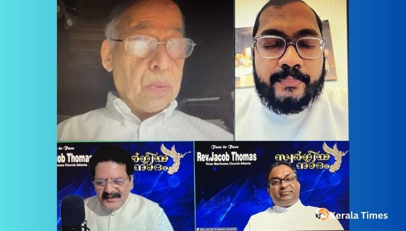അറ്റ്‌ലാന്റ മാർത്തോമാ ചർച്ച് വികാരി റവ. ജേക്കബ് തോമസ് നയിച്ച “സ്വർഗീയ നാദം” സംഗീത വിരുന്ന് ശ്രോതാക്കൾക്ക് വേറിട്ടൊരു അനുഭവമായി.