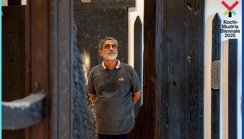 കൊച്ചി ബിനാലെ ലോകകലയുടെ അസാധാരണമായ ആഘോഷം: വേണു രാജാമണി.