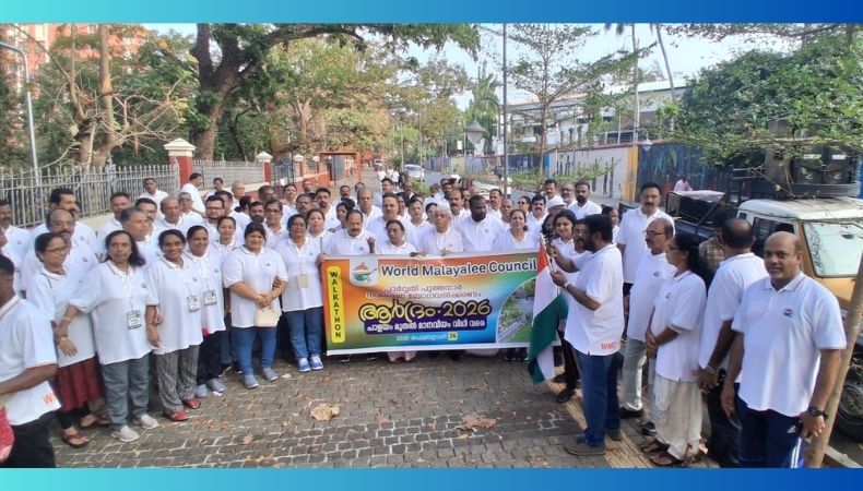 പാർവ്വതി പുത്തനാർ പുനരുദ്ധാരണം: വേൾഡ് മലയാളി കൗൺസിൽ വാക്കത്തോൺ സംഘടിപ്പിച്ചു