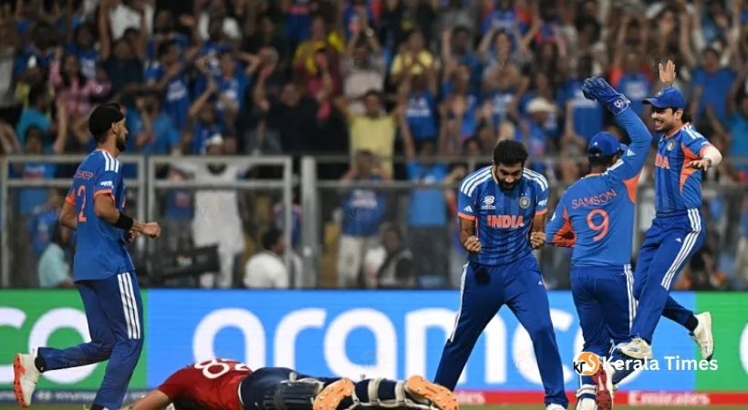 സഞ്ജുവിന്റെ സെഞ്ചുറി ചൂടിൽ ഇംഗ്ലണ്ടിനെ വീഴ്ത്തി ഇന്ത്യ; ത്രസിപ്പിക്കുന്ന സെമിയിൽ ജയിച്ച് ട്വന്റി20 ലോകകപ്പ് ഫൈനലിലേക്ക്.
