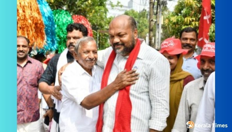 സ്വീകരണങ്ങള്‍ ഏറ്റുവാങ്ങി രാജീവിന്റെ യാത്ര തുടരുന്നു