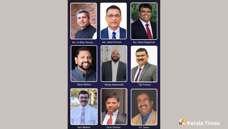 ഐ. പി. സി. മിഡ് വെസ്റ്റ് റീജിയണിനു പുതിയ ഭരണ സാരഥികൾ.