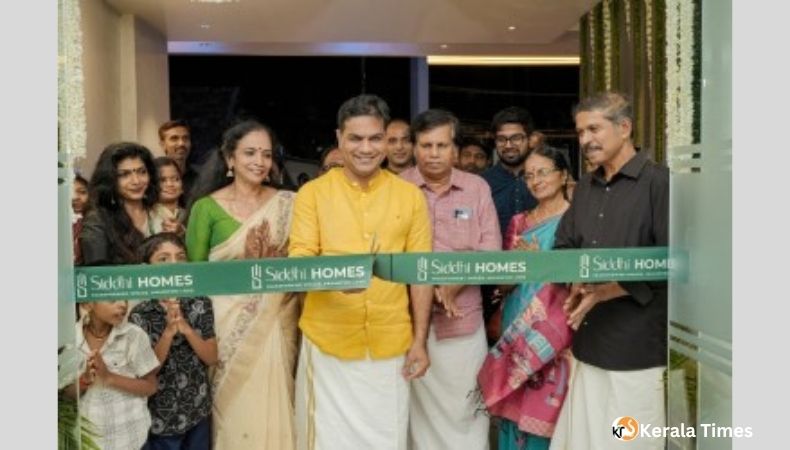 സിദ്ധി ഹോംസിന്റെ 16-ാമത് പദ്ധതി സിദ്ധി ചന്ദ്രവിലാസം ഉദ്ഘാടനം ചെയ്തു.