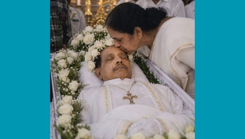 ഭർത്താവിന്റെ അന്ത്യചുംബനത്തിന് പിന്നാലെ ഭാര്യയും യാത്രയായി; പാലായിൽ കണ്ണീരോർമ്മയായി കുര്യച്ചനും ഷേർലിയും