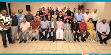 ഫോമാ ദേശീയ കൺവെൻഷന്റെ ഉജ്ജ്വല വിജയം ; പ്രസിഡന്റ് ബേബി മണക്കുന്നേലിനെ ആദരിച്ചു.