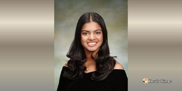 യു.എസ്. പ്രസിഡൻഷ്യൽ സ്കോളേഴ്സ് ബഹുമതി മലയാളി വിദ്യാർത്ഥിനി ജിസ്മി മാത്യുവിന്